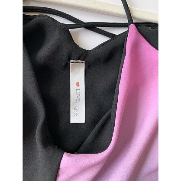 Love, Zoe Women Spaghetti straps tiered top, size L - Picture 4 of 8